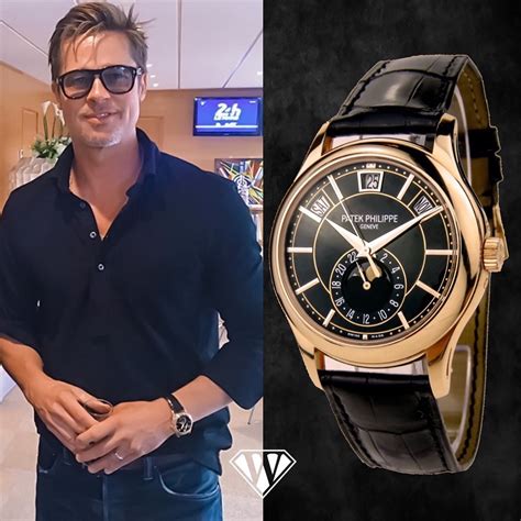 brad pitt patek philippe.